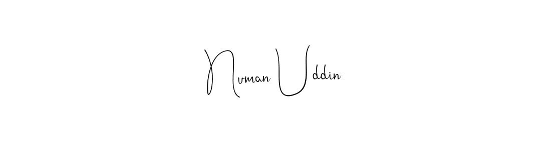 Make a beautiful signature design for name Numan Uddin. Use this online signature maker to create a handwritten signature for free. Numan Uddin signature style 4 images and pictures png