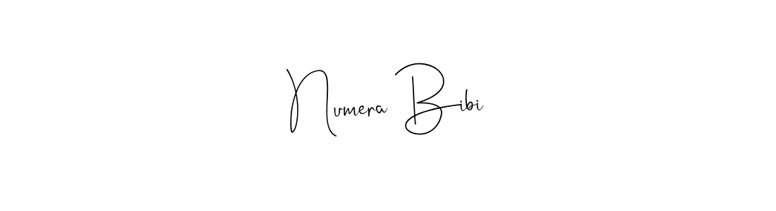 How to Draw Numera Bibi signature style? Andilay-7BmLP is a latest design signature styles for name Numera Bibi. Numera Bibi signature style 4 images and pictures png
