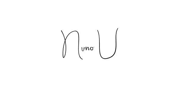 Here are the top 10 professional signature styles for the name Nuno U. These are the best autograph styles you can use for your name. Nuno U signature style 4 images and pictures png