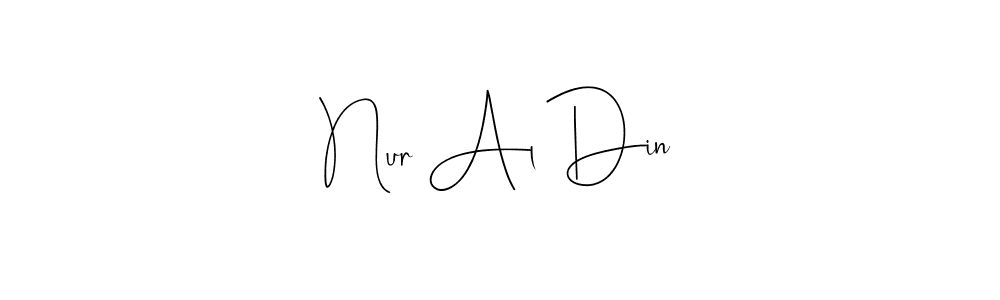 Nur Al Din stylish signature style. Best Handwritten Sign (Andilay-7BmLP) for my name. Handwritten Signature Collection Ideas for my name Nur Al Din. Nur Al Din signature style 4 images and pictures png