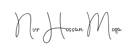 Turn your name Nur Hossan Molla into a signature brand with Andilay-7BmLP styling. Download in standard PNG or transparent format anytime. Nur Hossan Molla signature style 4 images and pictures png