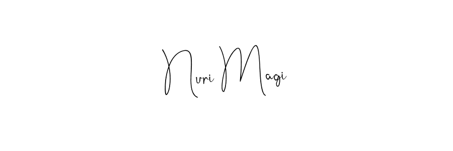 This is the best signature style for the Nuri Magi name. Also you like these signature font (Andilay-7BmLP). Mix name signature. Nuri Magi signature style 4 images and pictures png