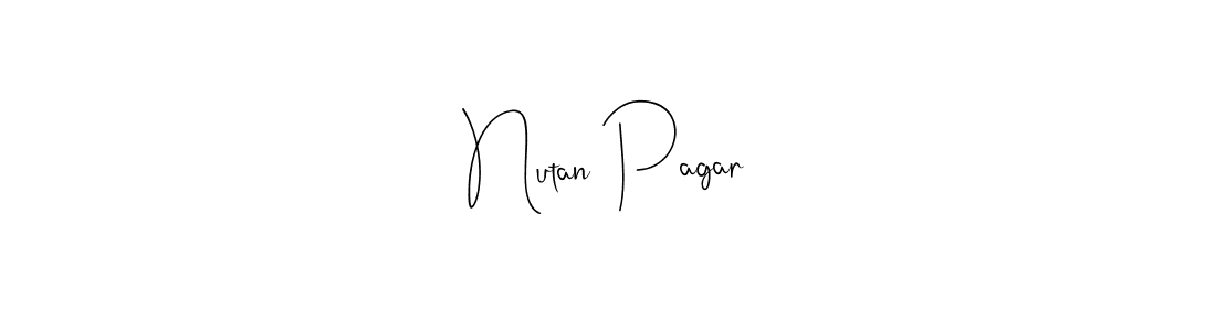 Also we have Nutan Pagar name is the best signature style. Create professional handwritten signature collection using Andilay-7BmLP autograph style. Nutan Pagar signature style 4 images and pictures png