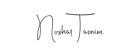 Use a signature maker to create a handwritten signature online. With this signature software, you can design (Andilay-7BmLP) your own signature for name Nuzhat Tasnim. Nuzhat Tasnim signature style 4 images and pictures png