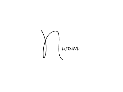 You should practise on your own different ways (Andilay-7BmLP) to write your name (Nwam) in signature. don't let someone else do it for you. Nwam signature style 4 images and pictures png