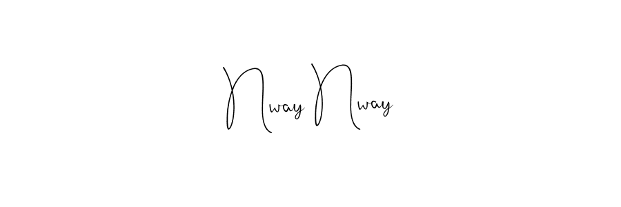 Use a signature maker to create a handwritten signature online. With this signature software, you can design (Andilay-7BmLP) your own signature for name Nway Nway. Nway Nway signature style 4 images and pictures png