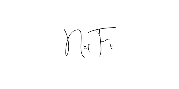 How to Draw Nxt Ff signature style? Andilay-7BmLP is a latest design signature styles for name Nxt Ff. Nxt Ff signature style 4 images and pictures png