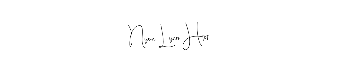 Check out images of Autograph of Nyan Lynn Htet name. Actor Nyan Lynn Htet Signature Style. Andilay-7BmLP is a professional sign style online. Nyan Lynn Htet signature style 4 images and pictures png