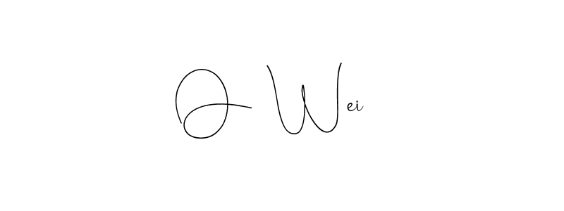 Similarly Andilay-7BmLP is the best handwritten signature design. Signature creator online .You can use it as an online autograph creator for name O  Wei  . O  Wei   signature style 4 images and pictures png