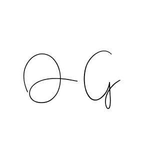 You should practise on your own different ways (Andilay-7BmLP) to write your name (O G) in signature. don't let someone else do it for you. O G signature style 4 images and pictures png