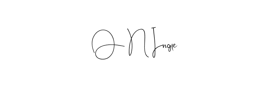 Once you've used our free online signature maker to create your best signature Andilay-7BmLP style, it's time to enjoy all of the benefits that O N Ingle name signing documents. O N Ingle signature style 4 images and pictures png