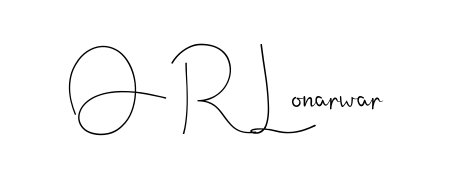 Download transparent PNG signature for name O R Lonarwar styled with Andilay-7BmLP font. Ready to paste directly into PDF and Word agreements. O R Lonarwar signature style 4 images and pictures png