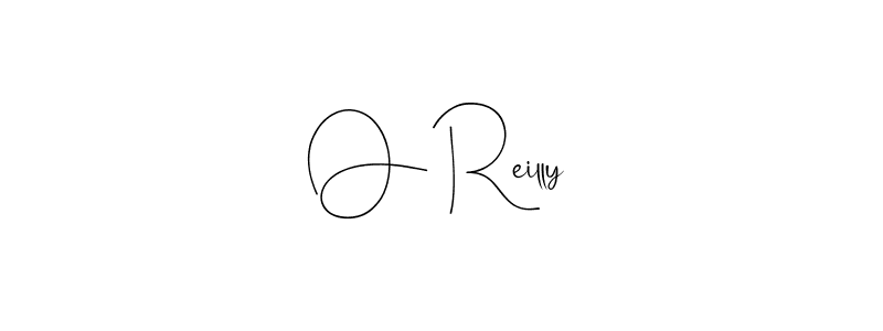 Create a beautiful signature design for name O Reilly. With this signature (Andilay-7BmLP) fonts, you can make a handwritten signature for free. O Reilly signature style 4 images and pictures png