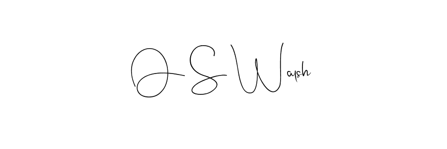 Here are the top 10 professional signature styles for the name O S Walsh. These are the best autograph styles you can use for your name. O S Walsh signature style 4 images and pictures png