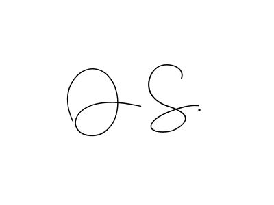 Also You can easily find your signature by using the search form. We will create O S. name handwritten signature images for you free of cost using Andilay-7BmLP sign style. O S. signature style 4 images and pictures png