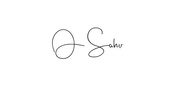 The best way (Andilay-7BmLP) to make a short signature is to pick only two or three words in your name. The name O Sahu include a total of six letters. For converting this name. O Sahu signature style 4 images and pictures png