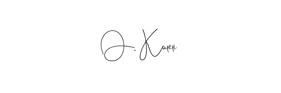 Once you've used our free online signature maker to create your best signature Andilay-7BmLP style, it's time to enjoy all of the benefits that O. Kaleli name signing documents. O. Kaleli signature style 4 images and pictures png