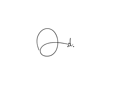 Similarly Andilay-7BmLP is the best handwritten signature design. Signature creator online .You can use it as an online autograph creator for name O.d.. O.d. signature style 4 images and pictures png