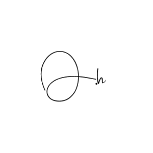 if you are searching for the best signature style for your name O.h. so please give up your signature search. here we have designed multiple signature styles  using Andilay-7BmLP. O.h signature style 4 images and pictures png