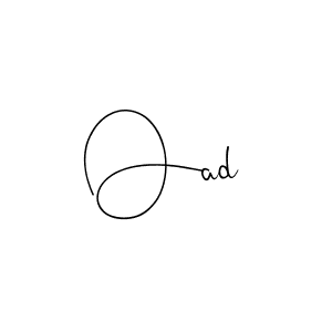 Andilay-7BmLP is a professional signature style that is perfect for those who want to add a touch of class to their signature. It is also a great choice for those who want to make their signature more unique. Get Oad name to fancy signature for free. Oad signature style 4 images and pictures png