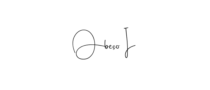 You can use this online signature creator to create a handwritten signature for the name Obeso I. This is the best online autograph maker. Obeso I signature style 4 images and pictures png