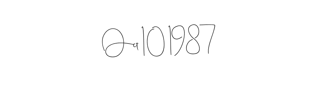 How to Draw Oct 10 1987 signature style? Andilay-7BmLP is a latest design signature styles for name Oct 10 1987. Oct 10 1987 signature style 4 images and pictures png