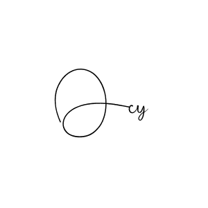 Andilay-7BmLP is a professional signature style that is perfect for those who want to add a touch of class to their signature. It is also a great choice for those who want to make their signature more unique. Get Ocy name to fancy signature for free. Ocy signature style 4 images and pictures png