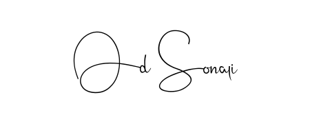 An effortless, minimalist signature concept for Od Sonali using Andilay-7BmLP design. Clean lines that look great on any document. Od Sonali signature style 4 images and pictures png