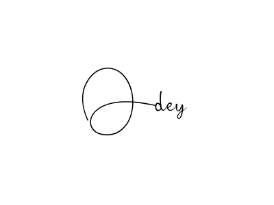 Also we have Odey name is the best signature style. Create professional handwritten signature collection using Andilay-7BmLP autograph style. Odey signature style 4 images and pictures png