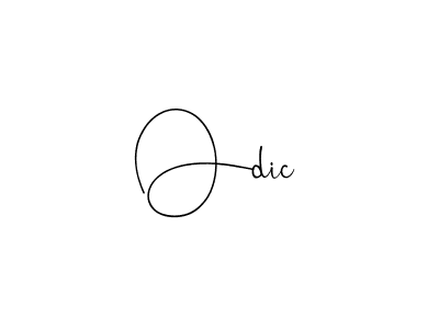 How to Draw Odic signature style? Andilay-7BmLP is a latest design signature styles for name Odic. Odic signature style 4 images and pictures png