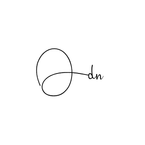 Also You can easily find your signature by using the search form. We will create Odn name handwritten signature images for you free of cost using Andilay-7BmLP sign style. Odn signature style 4 images and pictures png
