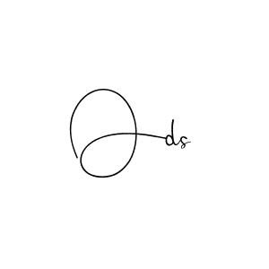 Use a signature maker to create a handwritten signature online. With this signature software, you can design (Andilay-7BmLP) your own signature for name Ods. Ods signature style 4 images and pictures png