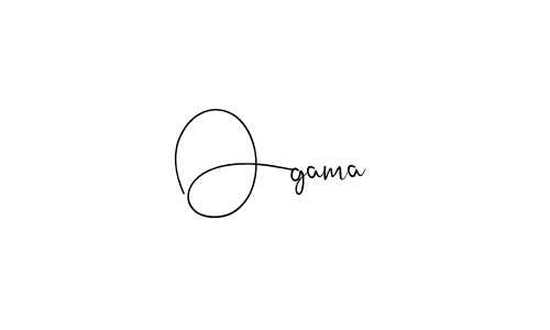 Once you've used our free online signature maker to create your best signature Andilay-7BmLP style, it's time to enjoy all of the benefits that Ogama name signing documents. Ogama signature style 4 images and pictures png