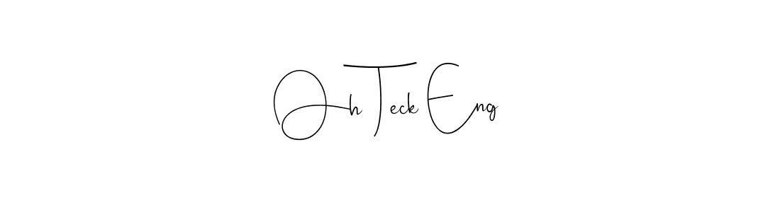 You can use this online signature creator to create a handwritten signature for the name Oh Teck Eng. This is the best online autograph maker. Oh Teck Eng signature style 4 images and pictures png