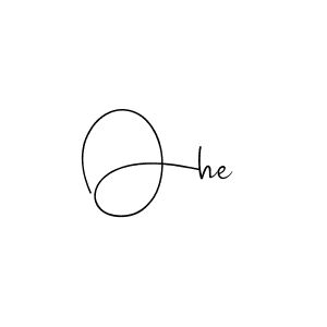 Make a beautiful signature design for name Ohe. With this signature (Andilay-7BmLP) style, you can create a handwritten signature for free. Ohe signature style 4 images and pictures png