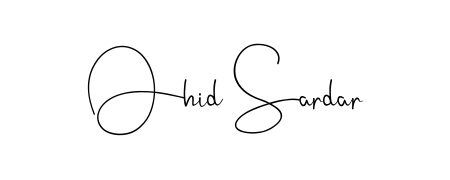 Looking for an artistic signature for Ohid Sardar? The Andilay-7BmLP calligraphy style gives a sophisticated flow suitable for business cards and emails. Ohid Sardar signature style 4 images and pictures png