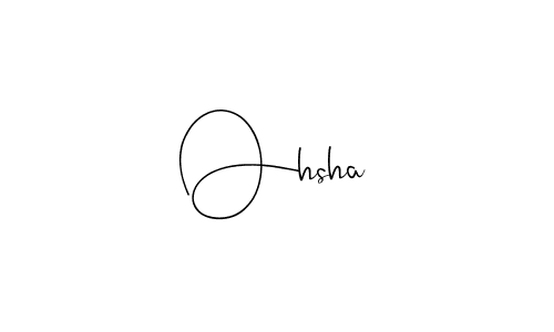 How to make Ohsha signature? Andilay-7BmLP is a professional autograph style. Create handwritten signature for Ohsha name. Ohsha signature style 4 images and pictures png