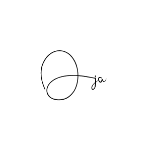 Best and Professional Signature Style for Oja. Andilay-7BmLP Best Signature Style Collection. Oja signature style 4 images and pictures png