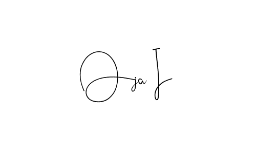 if you are searching for the best signature style for your name Oja I. so please give up your signature search. here we have designed multiple signature styles  using Andilay-7BmLP. Oja I signature style 4 images and pictures png