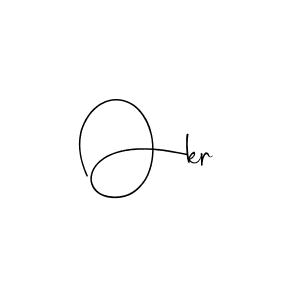 How to Draw Okr signature style? Andilay-7BmLP is a latest design signature styles for name Okr. Okr signature style 4 images and pictures png