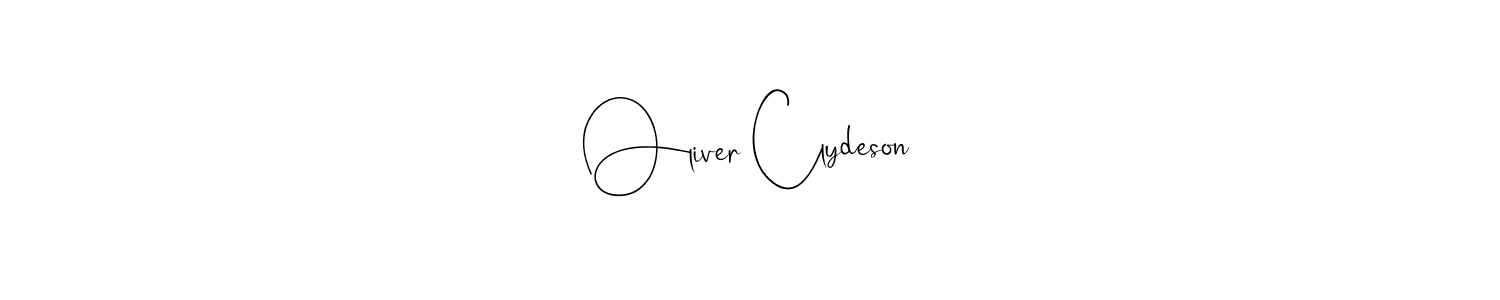 Make a beautiful signature design for name Oliver Clydeson. With this signature (Andilay-7BmLP) style, you can create a handwritten signature for free. Oliver Clydeson signature style 4 images and pictures png