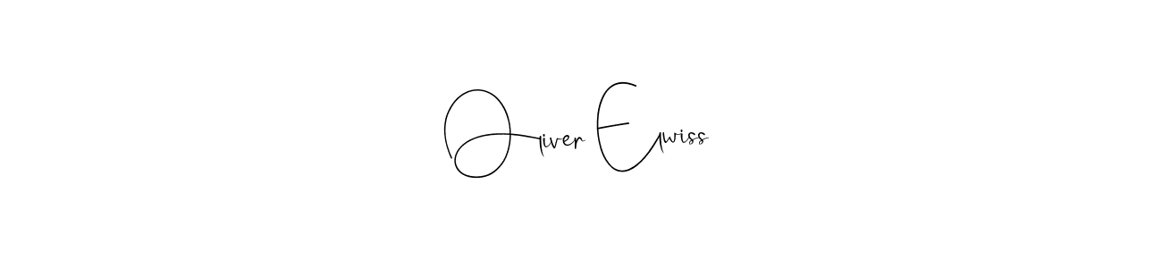 Also we have Oliver Elwiss name is the best signature style. Create professional handwritten signature collection using Andilay-7BmLP autograph style. Oliver Elwiss signature style 4 images and pictures png