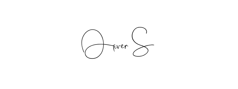if you are searching for the best signature style for your name Oliver S. so please give up your signature search. here we have designed multiple signature styles  using Andilay-7BmLP. Oliver S signature style 4 images and pictures png