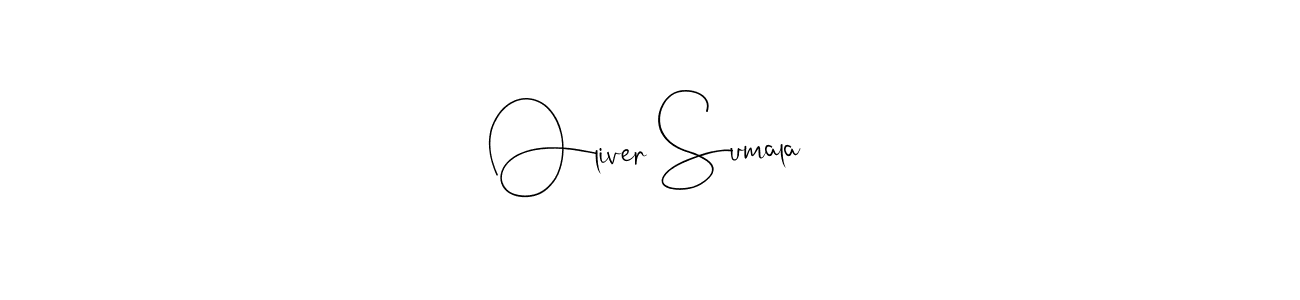 Make a beautiful signature design for name Oliver Sumala. With this signature (Andilay-7BmLP) style, you can create a handwritten signature for free. Oliver Sumala signature style 4 images and pictures png