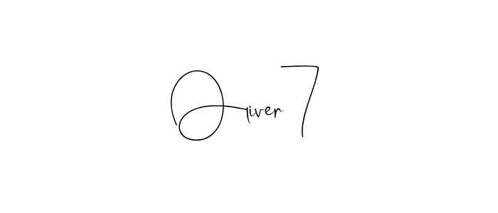 Once you've used our free online signature maker to create your best signature Andilay-7BmLP style, it's time to enjoy all of the benefits that Oliver7 name signing documents. Oliver7 signature style 4 images and pictures png