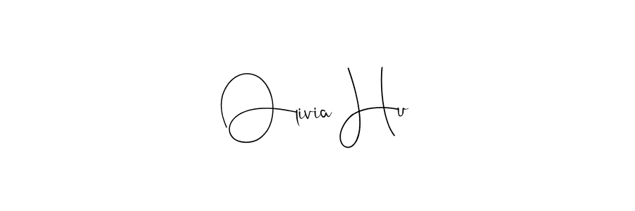 Also You can easily find your signature by using the search form. We will create Olivia Hu name handwritten signature images for you free of cost using Andilay-7BmLP sign style. Olivia Hu signature style 4 images and pictures png