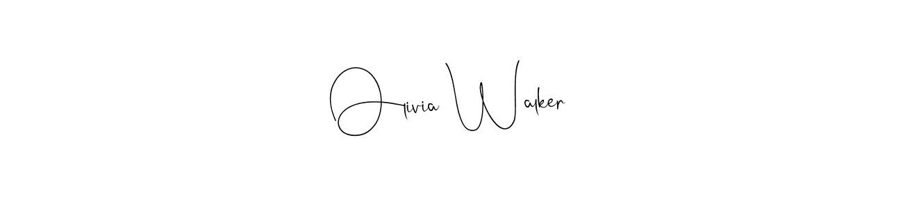 Create a beautiful signature design for name Olivia Walker. With this signature (Andilay-7BmLP) fonts, you can make a handwritten signature for free. Olivia Walker signature style 4 images and pictures png