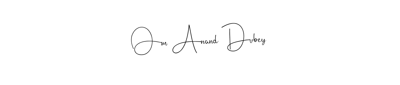Similarly Andilay-7BmLP is the best handwritten signature design. Signature creator online .You can use it as an online autograph creator for name Om Anand Dubey. Om Anand Dubey signature style 4 images and pictures png