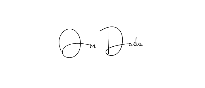 You can use this online signature creator to create a handwritten signature for the name Om Dada. This is the best online autograph maker. Om Dada signature style 4 images and pictures png