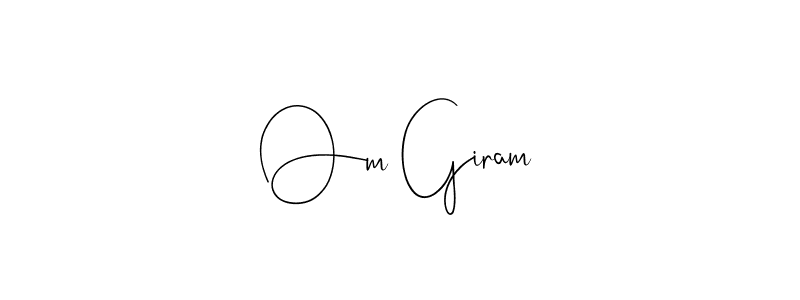 You can use this online signature creator to create a handwritten signature for the name Om Giram. This is the best online autograph maker. Om Giram signature style 4 images and pictures png